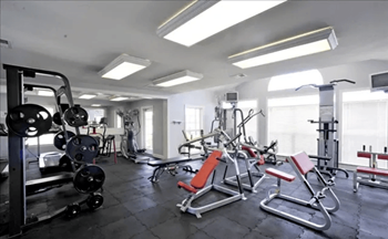 Gym at Village on the Lake Apartments, Spring Lake, NC, 28390